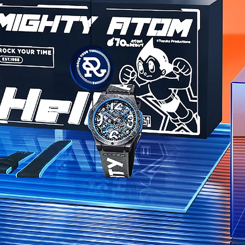 Co branded mechanical watch