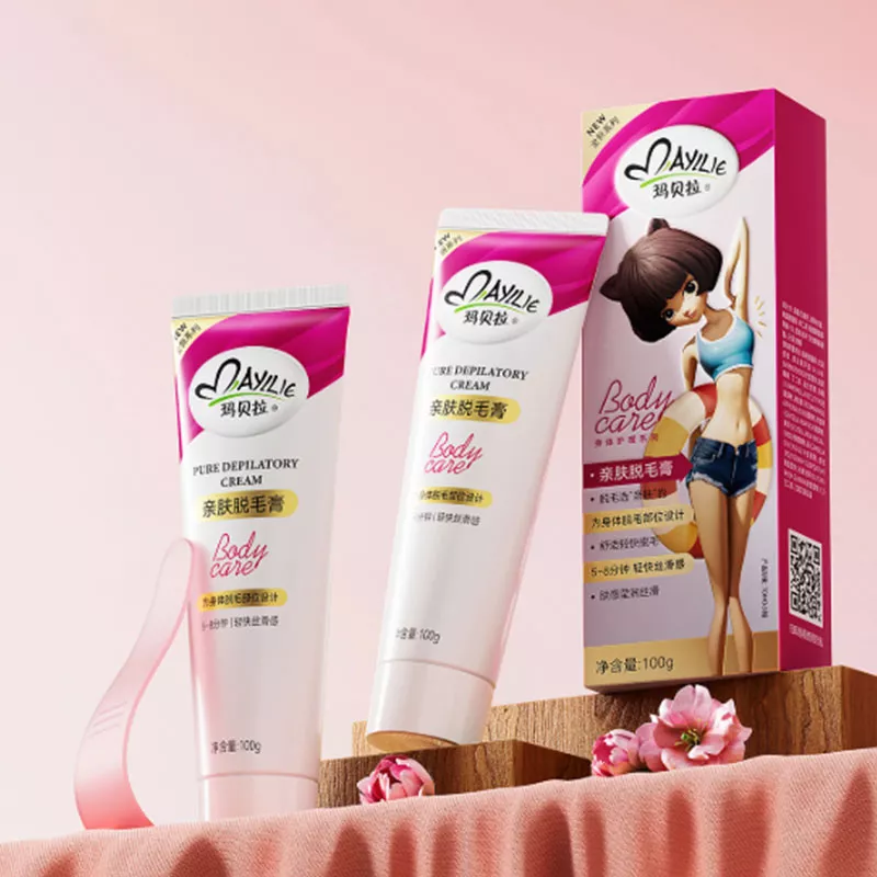 Natural hair removal cream